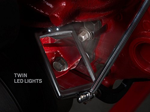 Ailenyun Telescoping Lighted Inspection Mirror，Telescoping Led Lighted Flexible Inspection Mirror 360 Swivel For Extra Viewing #TOP4