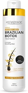 Brazilian Botox Keratin Step 02 - Deep Repair & Strengthening for Damaged, Frizzy, Chemically-Treated Hair | Smooth & Manageable Locks 1L
