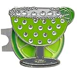 Giggle Golf Bling Margarita Ball Marker & Lime Hat Clip