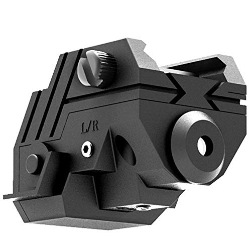 Laspur Mini Sub Compact Tactical Rail Mount Low Profile Laser Sight, Build-In Rechargeable Battery For Pistol Rifle Handgun Gun (Green Laser) #TOP1