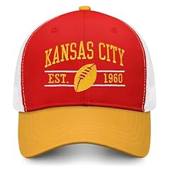Kansasc Red and Yellow Mesh Back