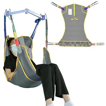 Full Body Mesh Patient Lift Sling for Electric and Ceiling Hoists