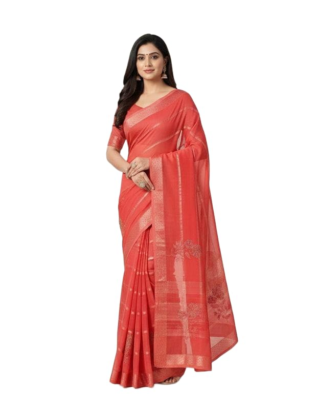 Designer Zari Embroidery Work Saree with Blouse, Black Chiffon Handloom Saree, Full Zari Work with Elegant Border for Festive Wedding, 45 cm-picture-52
