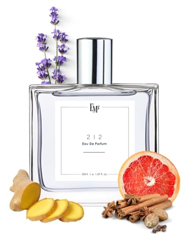 Image of EM5 212 Perfume for Men | Aromatic Warm Spicy Tobacco Fragrance | Eau de Parfum Spray | Luxury Gift for Him