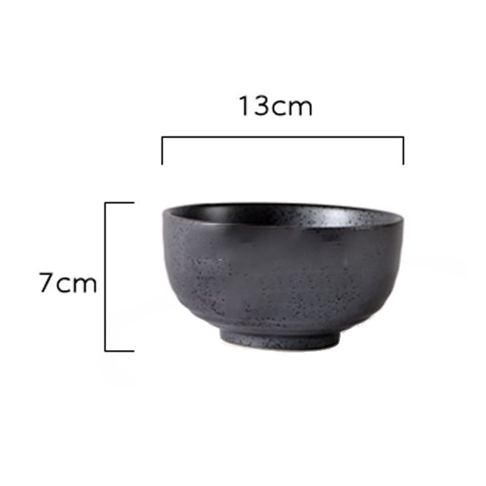 Cuencos Cuencos de cerámica, Cuenco de arroz de cerámica clásica para Cocina Cuenco Grande para Sopa de Ramen Cuenco para Mezclar de cerámica para ensaladas (1) (1)