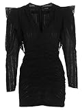marant kleid ISABEL MARANT Isabel Marant Luxury Fashion Damen RO191921P024I01BK Schwarz Andere Materialien Kleid  Ss21