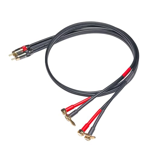 WJSTN RCA Male to Banana Plug Audio Cable
