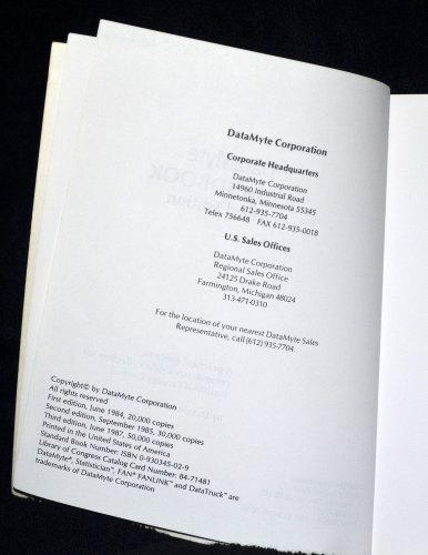 Datamyte Handbook: A Practical Guide to Compute... 0930345029 Book Cover