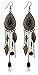 Eternity J. Women Vintage Retro Ethnic Drop Bohemian Dangle Earring Lolita Antique Bead Tassel Earrings