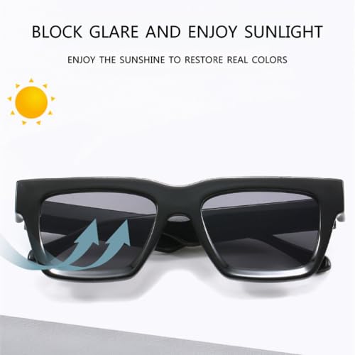 Lunettes de soleil carrées vintage pour parfaire votre look lors des festivals et terrasses