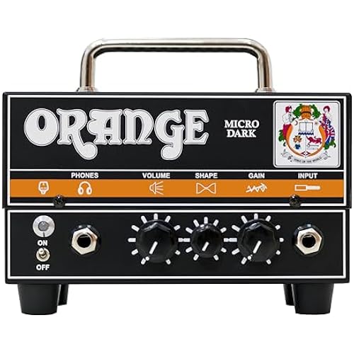 Orange Micro Dark Terror Mini Guitar Amp Head 20 Watts