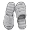 shevalues Open Toe House Slippers for Women Men Soft Cotton Indoor Shoes Memory Foam Slip On bedroom Slippers