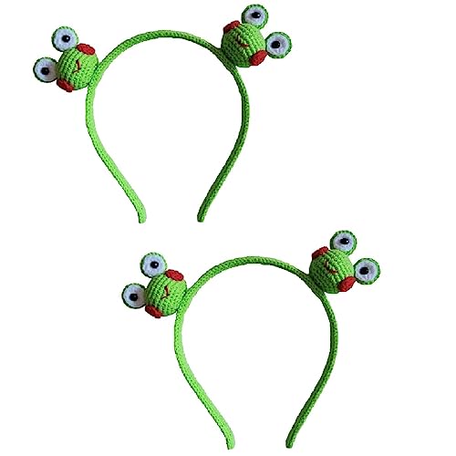 Handmade Crochet Headband, Crochet Headbands for Women, Knitted Hair Band for Women, Comfortable Hair Hoop for Women, Girls and Kids - 2 Pieces