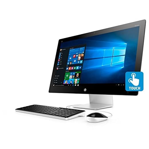 2019 HP 23.8" FHD Touchscreen IPS-WLED Backlit Micro Edge Display AIO Desktop Computer, 7th Gen AMD A9-9425 Up to 3.7GHz, 8GB DDR4 RAM, 1TB HDD, 802.11AC Wifi, Bluetooth 4.2, HDMI, USB 3.0, Windows 10