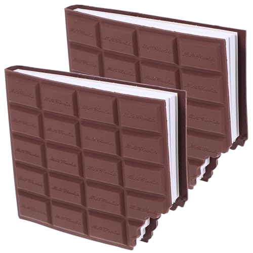 Carnet de notes chocolat bloc-notes super collant et papier mémo café