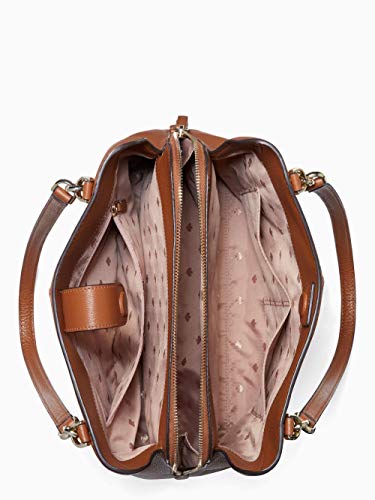 triple compartment shoulder bag
