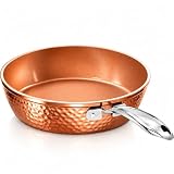Gotham Steel Hammered Copper 12 Inch Nonstick...