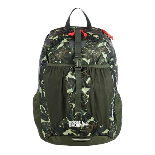 Image of Eddie Bauer Stowaway Packable Backpack | Travel | Outdoor | Lightweight | Foldable | Durable | Ripstop Polyester | 30L - Dark Loden