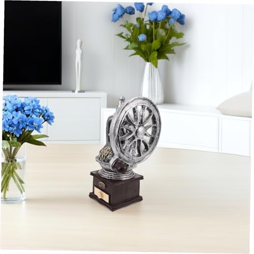 Ornement bureau machine à café et statuette résine pour table basse - 6