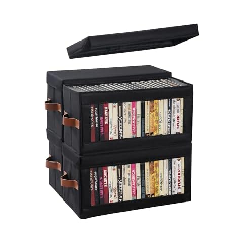Coorganisers DVD Storage Box 4-Pack Cover