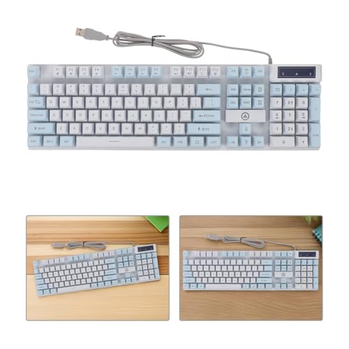 Uonlytech Clavier Mécanique RGB 104 Touches ABS, Confort Ergonomique PC – vue 8