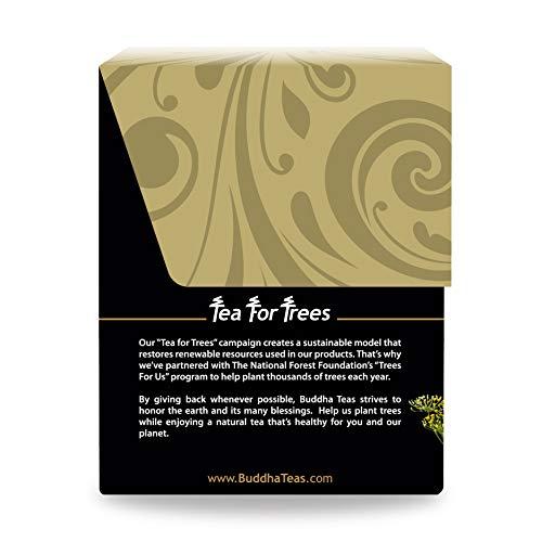 Buddha Teas Organic Fennel Seed Tea - Ou Kosher, Usda Organic, Ccof Organic, 18 Bleach-Free Tea Bags #TOP3