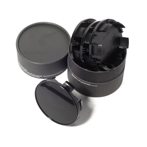 85mm(3.35in)/78mm(3.07in) Black Car Wheel Center Hub Caps Set of 4 for Titan(2004-2012) Armada(2004-2012) #40342-7S500