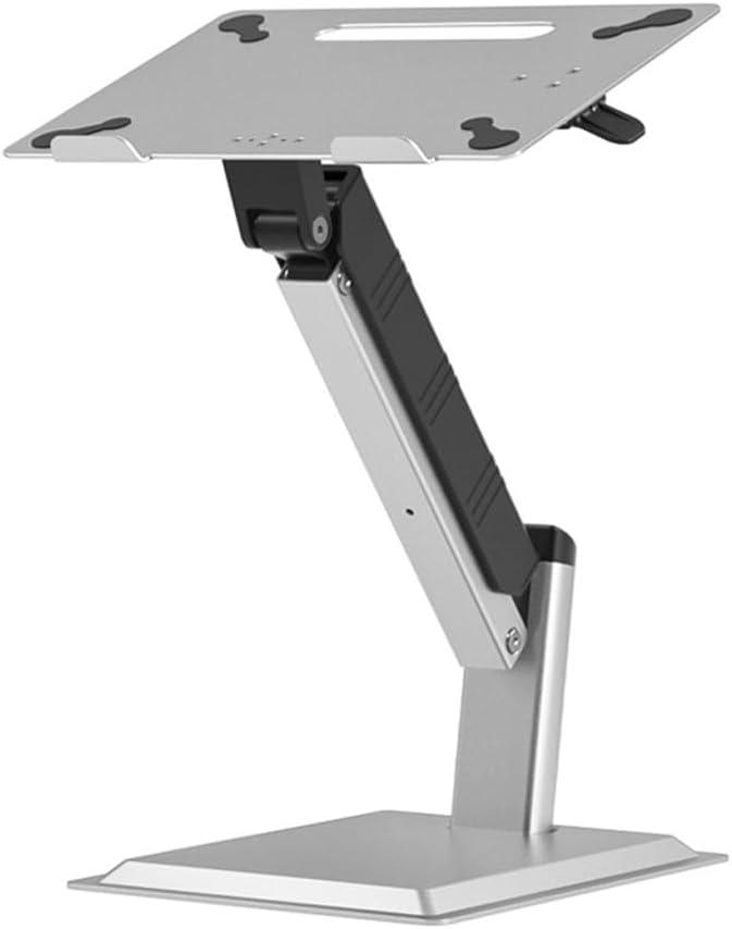 Standing Office Aluminum Alloy Laptop Stand, Desktop Lifting Heat Dissipation Adjustment