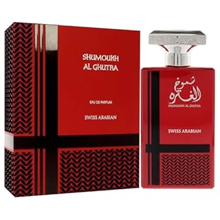 Swiss Arabian Shumoukh Al Ghutra - Luxury Products From Dubai - Long Lasting Personal EDP Spray Fragrance - A Seductive Signature Aroma - 3.4 Oz
