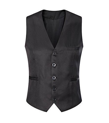 Mens Formal Business Vest for Suit or Tuxedo4