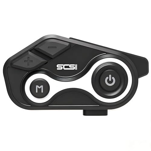 Motorcycle Bluetooth Helmet Intercom with Music & GPS
