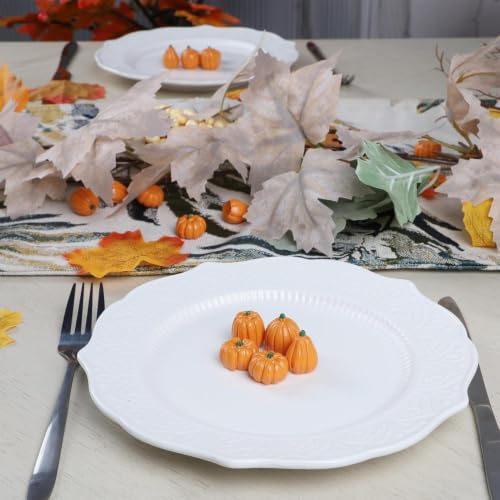 Calabazas decorativas de 50 piezas de tamaño mini para interior 4