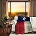 Levens Texas Flag Throw Blanket Gifts for Women Men Girls Boys 50