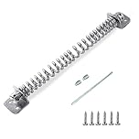Gate Spring Closure for Wooden Gate | 10” Adjustable Metal Spring Automatic Door Closer with Zinc Plated, Ideal for Outdoor Usage Door Closer Spring Fittings Included