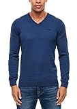  s.Oliver Herren 03.899.61.5233 Pullover, Blau (Freedom Blue 5626), Large (Herstellergröße: L)