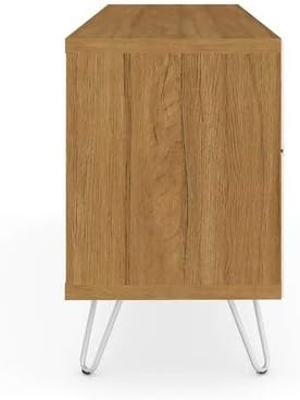 Miniatura 6 de Manhattan Comfort Baxter - Soporte moderno para TV de 60 pulgadas, color blanco