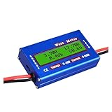 XOIIIQND Digital LCD DC 60V 100A Balance Voltage Battery Power Analyzer RC Wattmeter Wattmeter Tester Checker Balancer Charger RC Tool