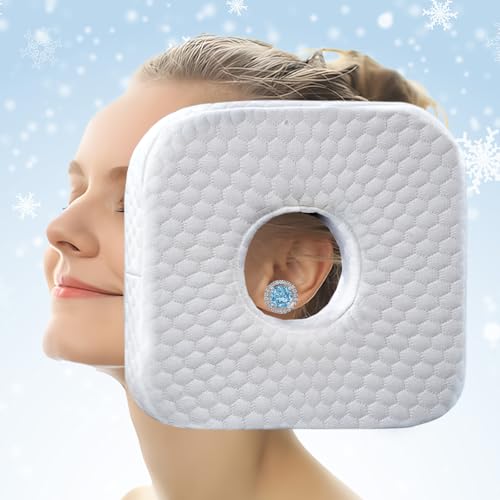 Ear Pillow with Ear Hole for Side Sleeping