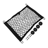 Porte-monnaie pour voiture - gardez l'intérieur de votre voiture bien rangé et organisé avec ce filet de rangement pour siège de voiture, qui efficacement les articles et les garde à portée de main, poche en filet pour siège de voiture