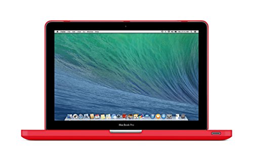 Ueswill Smooth Soft-Touch Matte Hard Shell Case Cover Compatible With Macbook Pro 15 Inch With Cd-Rom (Non-Retina) (Model A1286) + Microfibre Cleaning Cloth, Red #TOP3
