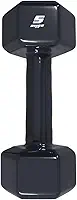 Rmg8 Fit - HALTER 5KG EMBORRACHADO SEXTAVADO PRETO