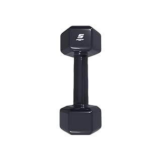 Rmg8 Fit Halter 5 kg Emborrachado Sextavado Preto