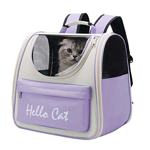 Mochila para animais de estimação - Mochila para animais de estimação pequenos - Mochila de gato dob