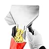 Chip Shovel Stainless Steel Chips Shovel with Handle Fried Fries Digger Shovel for Wedding Buffet Bar Candy Shovel for Home Kitchen Cinema for Sweets and Snacks