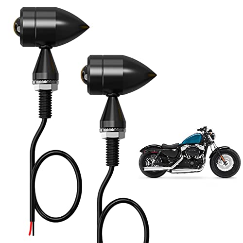Motocicleta com sinal de volta | 2 Pack de Indicadores de Motocicleta Ligam a Luz | Indicadores de m