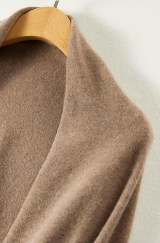 Cashmere Wrap Sweater for Women Warm Shawl Knitted Scarf with Sleeves Open Front Poncho Pashmina Shawl Wraps 20254