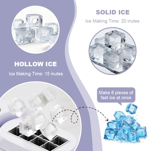 Mini Fabricadora de Hielo Portátil de Mostrador miniatura 3