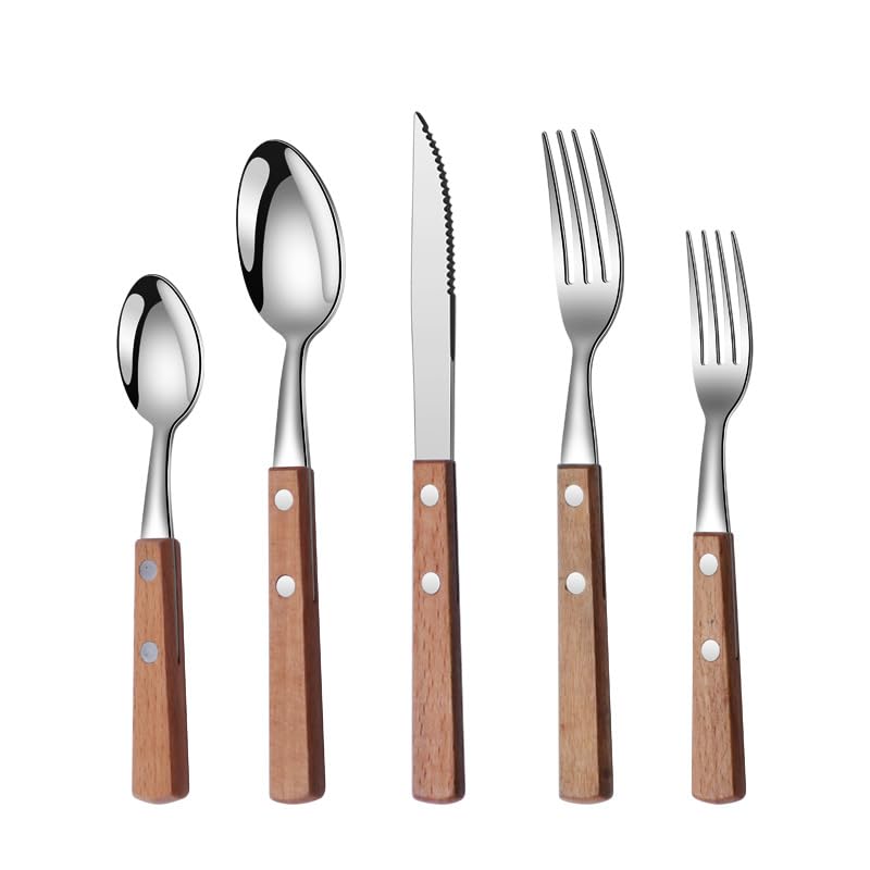 Set Cuchillos Cocina 5 Piezas Acero Inox miniatura 1