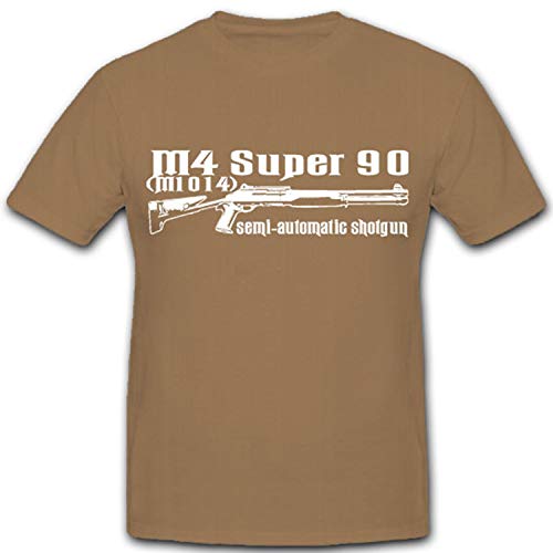 T-Shirt M4 Super 90 parfait pour vos sorties décontractées et stand de tir