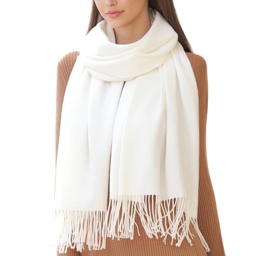 RIIQIICHY Scarf for Women Scarves and Wraps Winter Warm Pashmina Shawl for Cold Weather